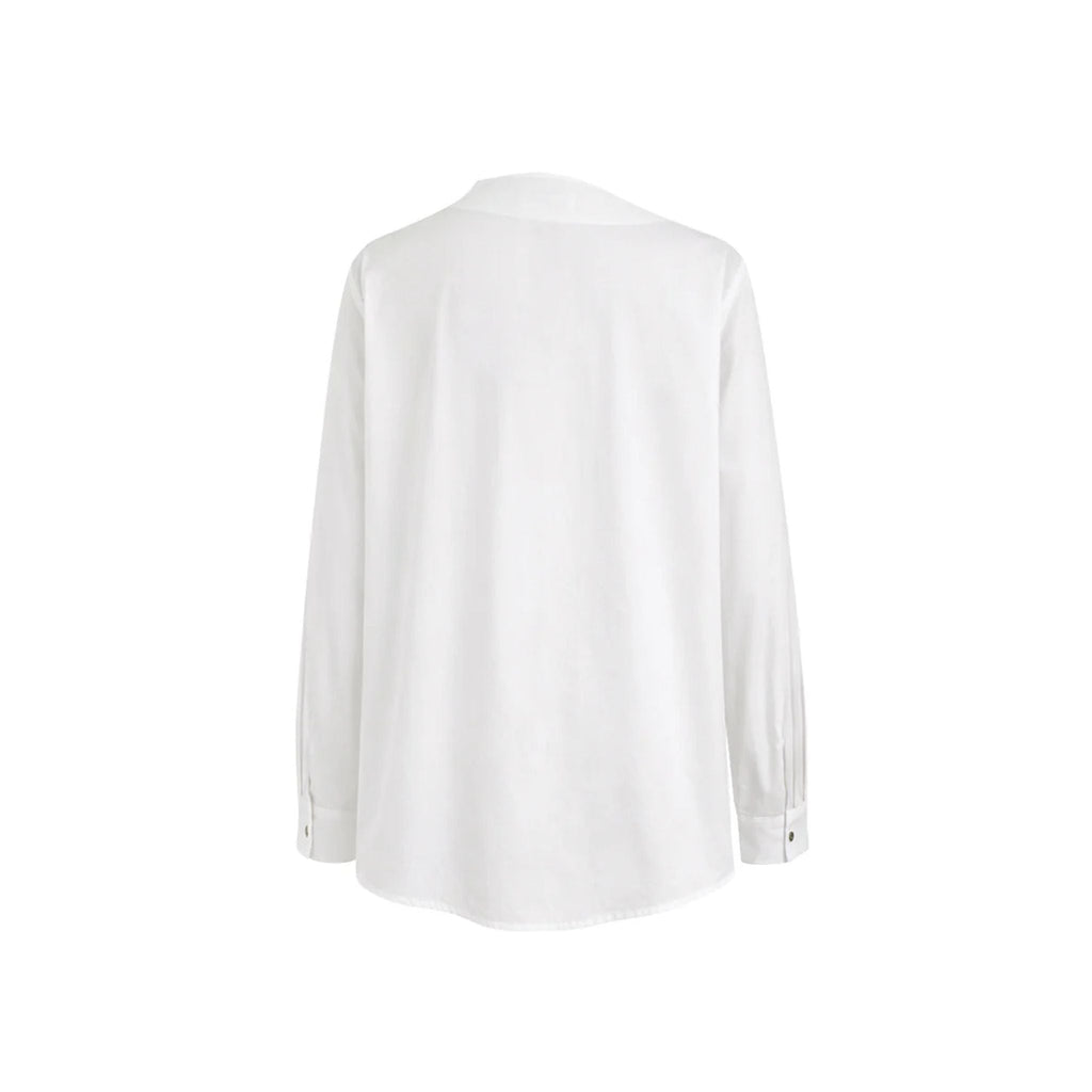 Asymmetric Button Blazer