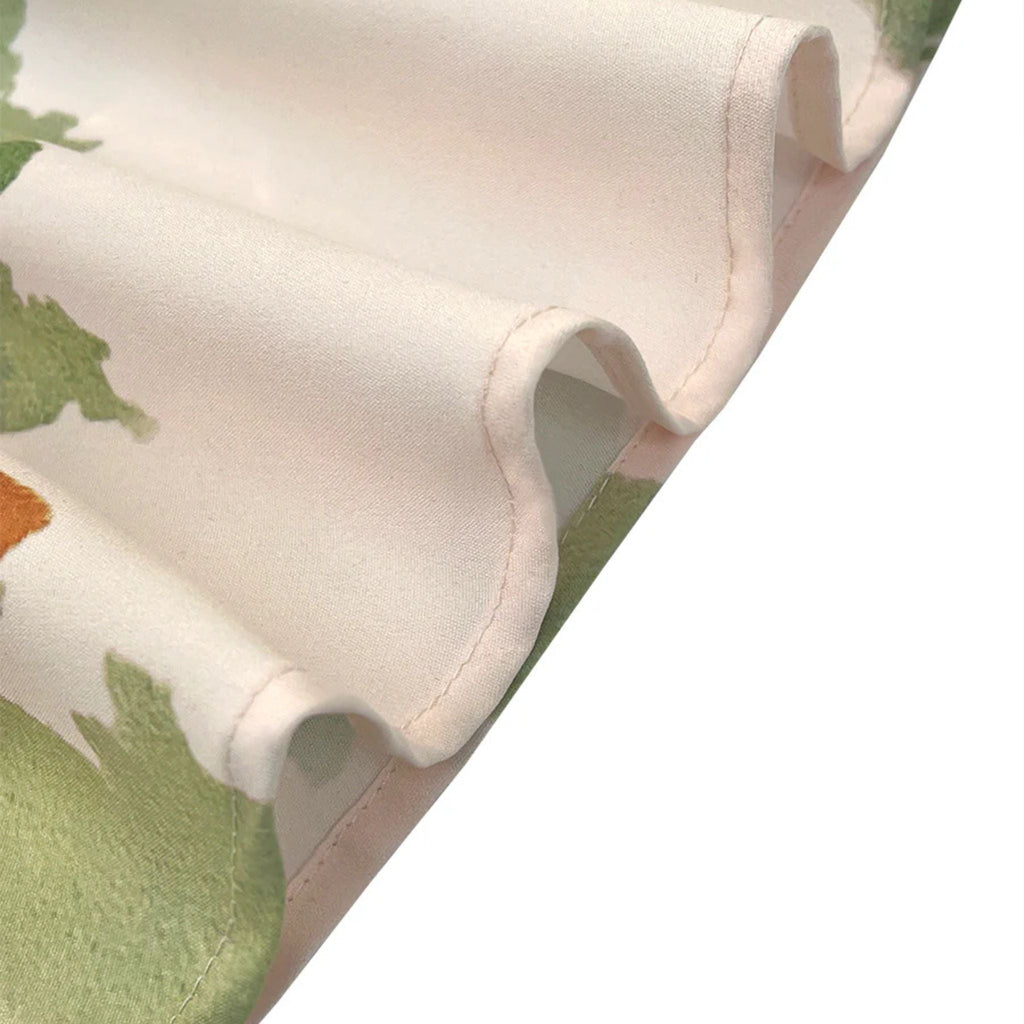Tropical Print Short Sleeve Shirt