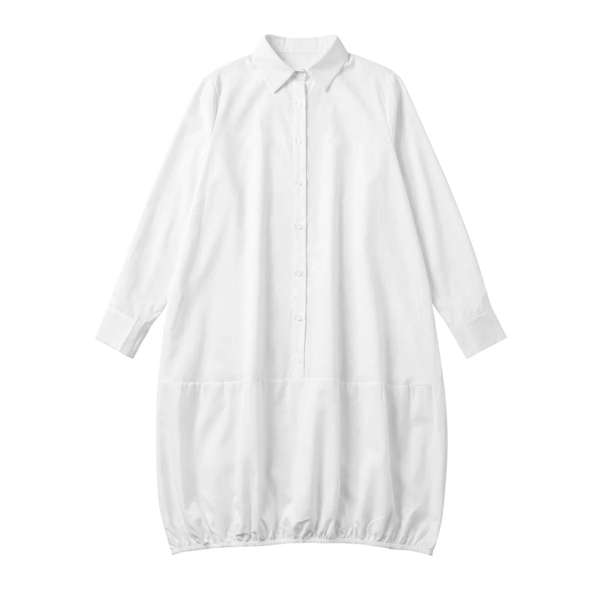 Linen Button Down Midi Dress