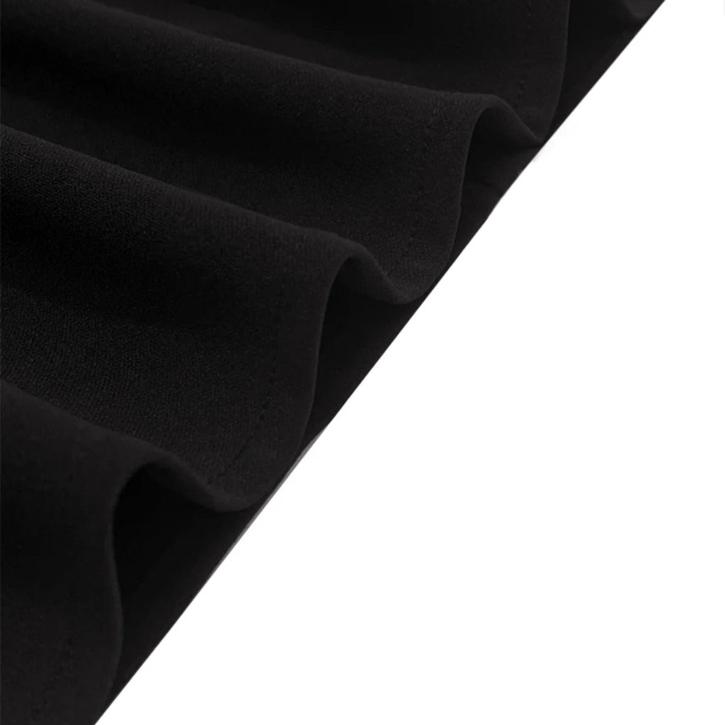 Feather Trim Turtleneck Cape Maxi Dress
