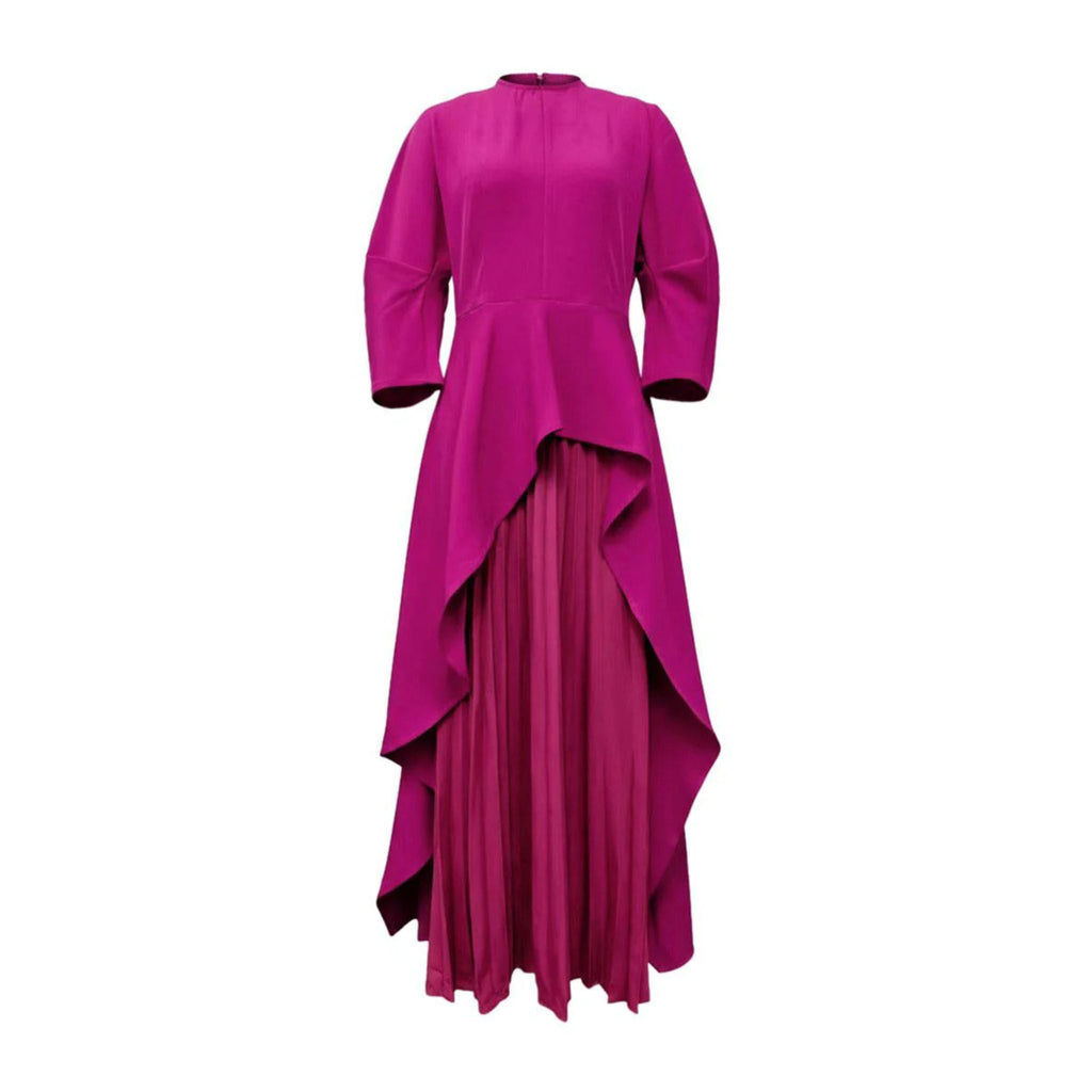 Oversized Long Sleeve Abaya Maxi Dress