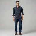 Denim Button-Up