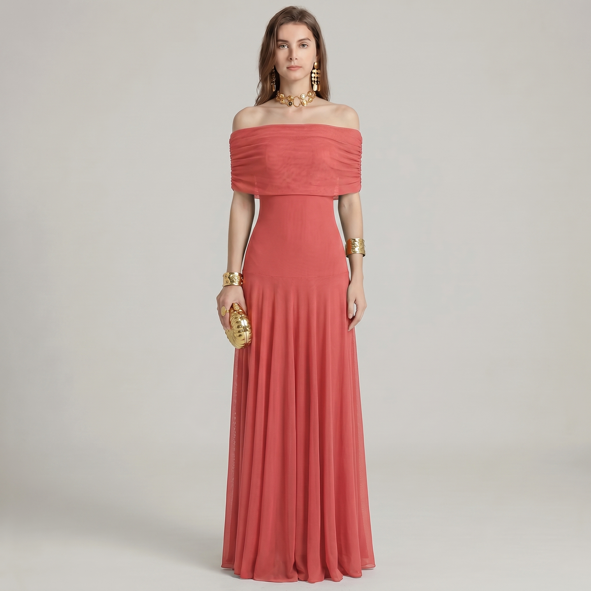 Jessamy Off-Shoulder Maxi Dress