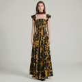 Vinnie Vintage Print Maxi Dress