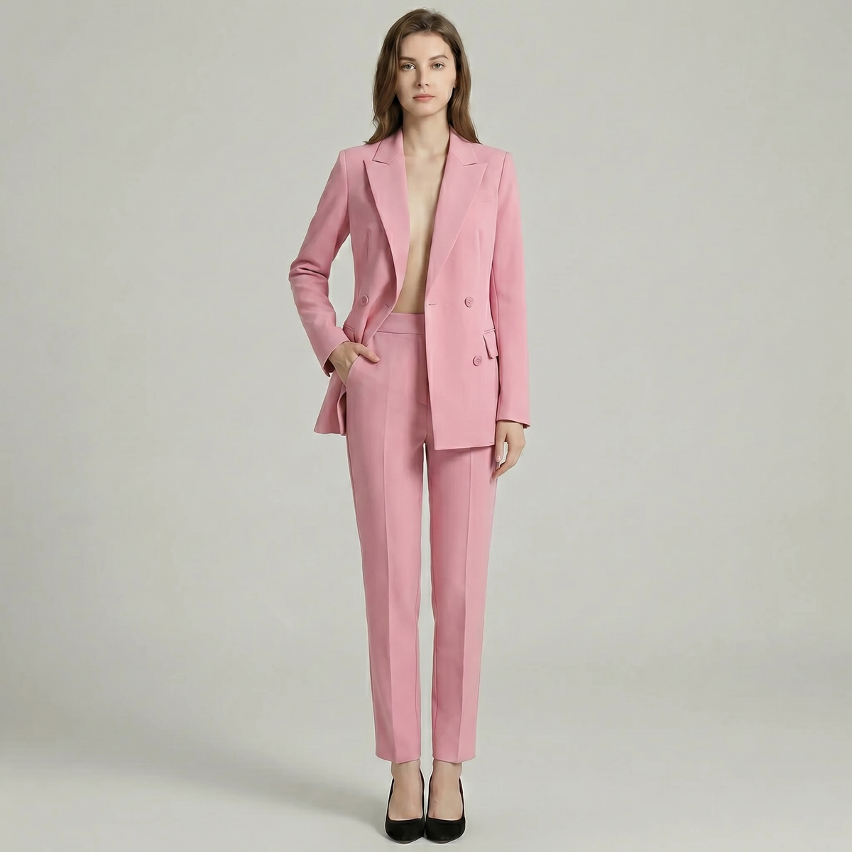 Classic Tailored Pant Suit