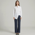 Asymmetric Button Blazer