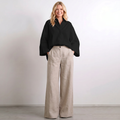 Oversized Cropped Corduroy Jacket