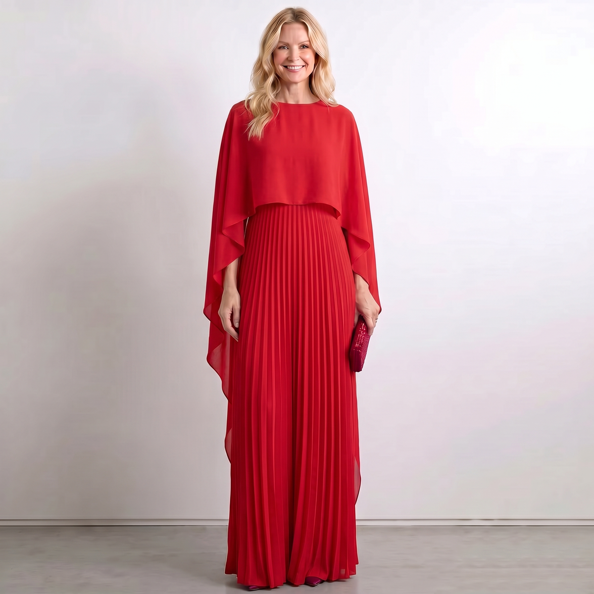 Long Sleeve Belted Jumpsuit