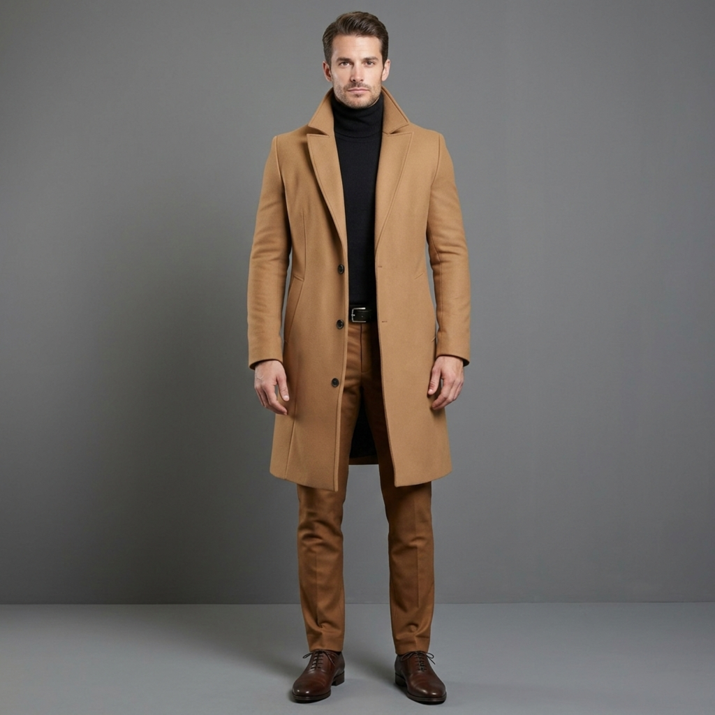 Jameson Long Lapel Coat