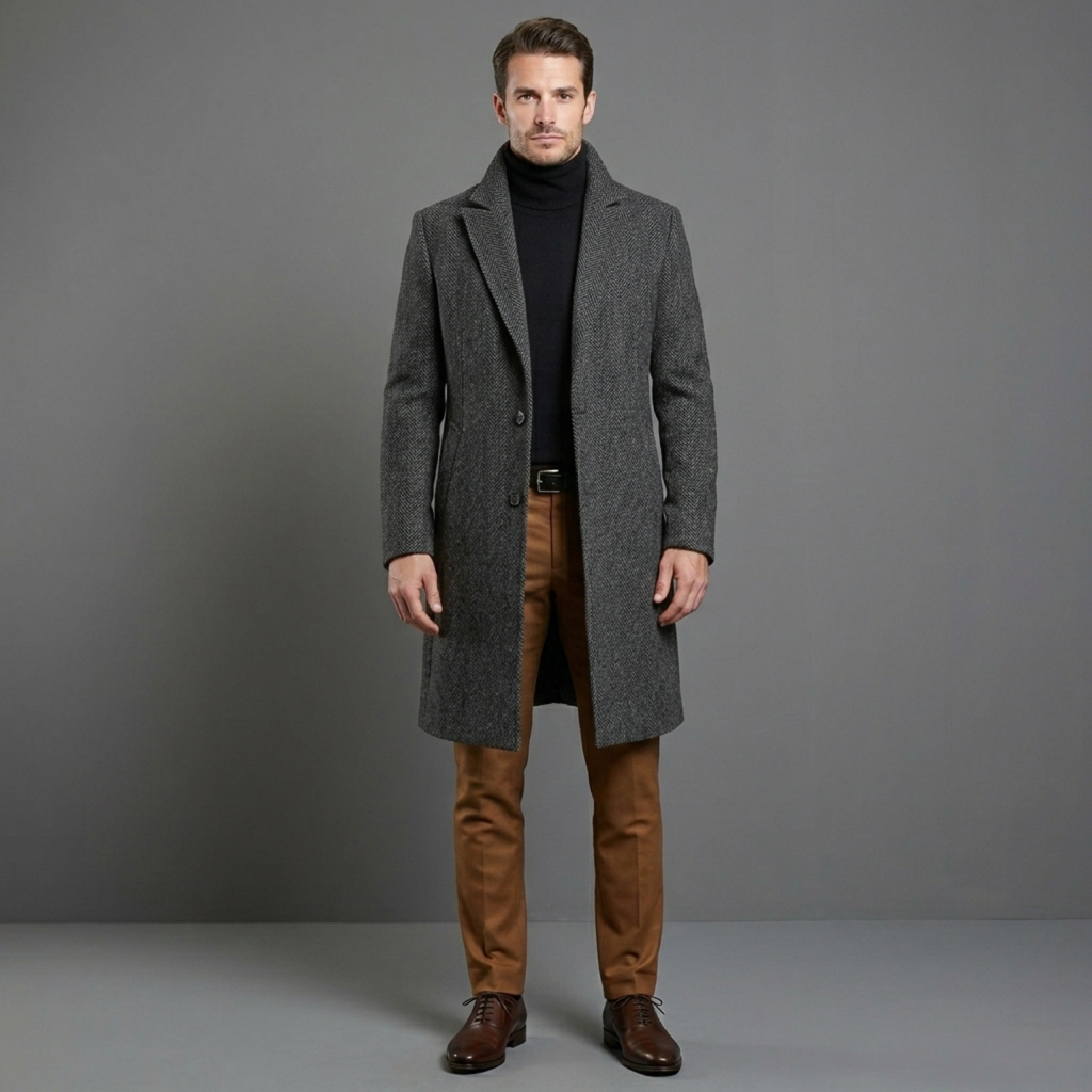 Jameson Long Lapel Coat