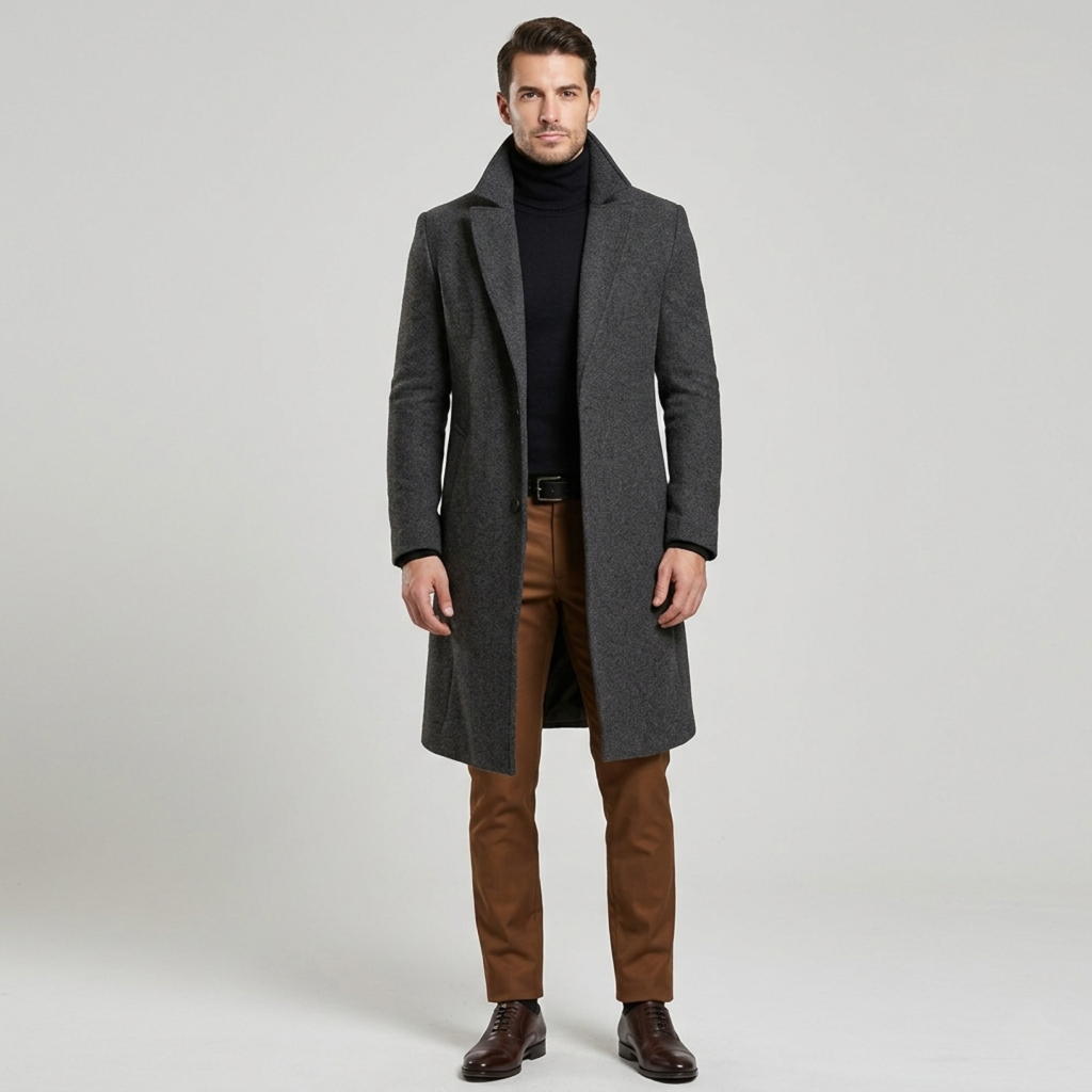 Jameson Long Lapel Coat