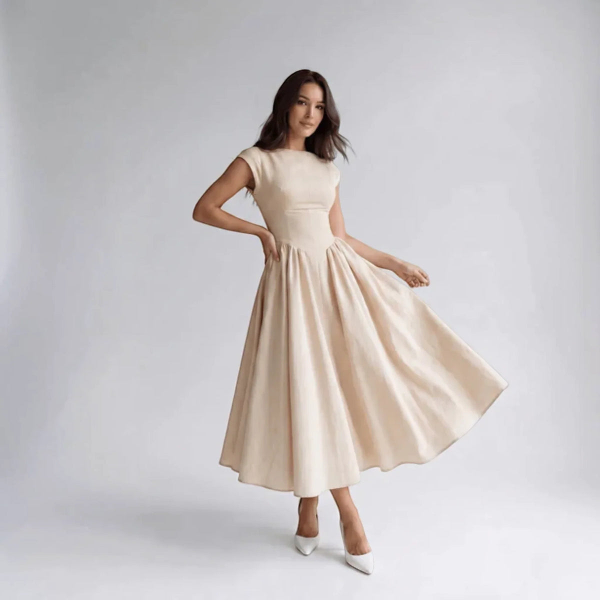 Elara Midi Dress